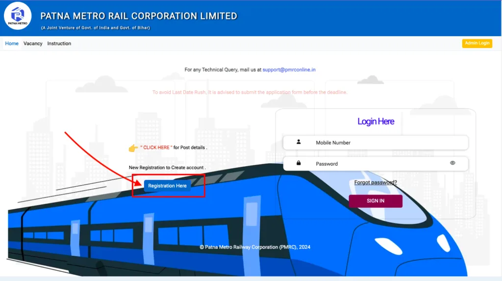 Patna Metro Vacancy 2025