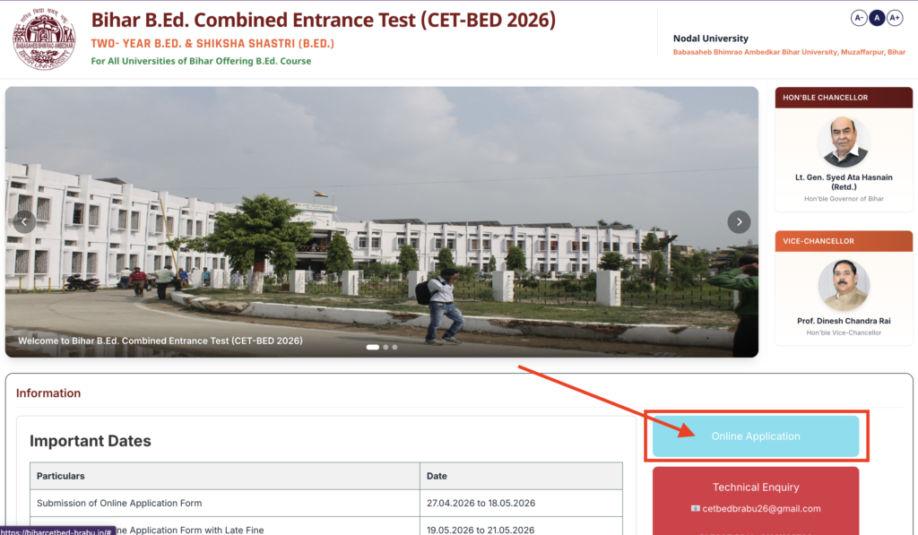 Bihar B.Ed Admit Card 2026 Download